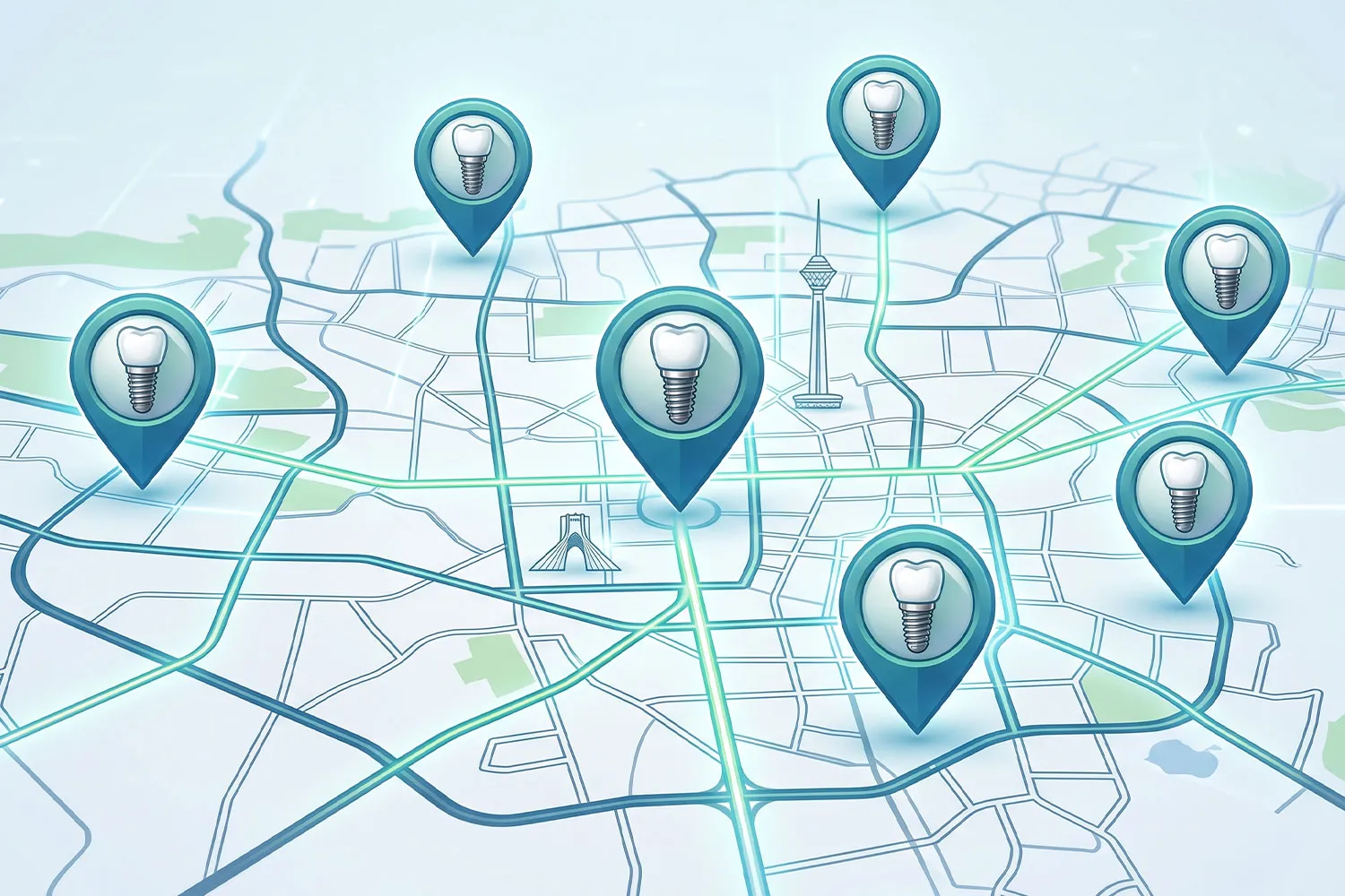 بهترین مرکز ایمپلنت تهران best implant center tehran guide