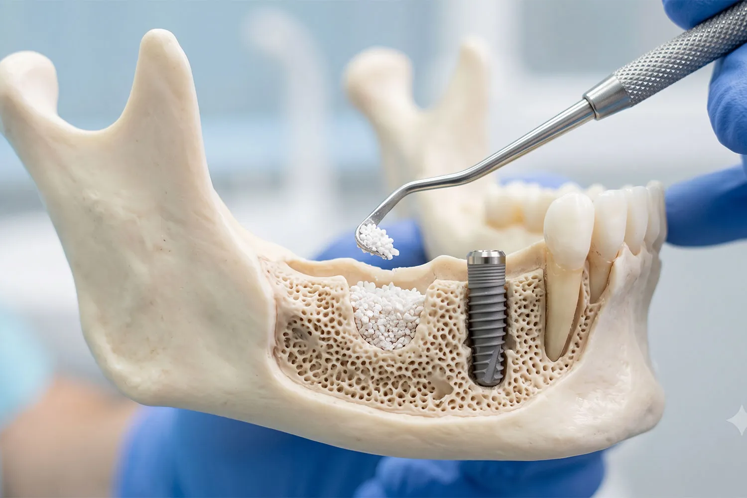 پیوند استخوان ایمپلنت dental-implant-bone-graft