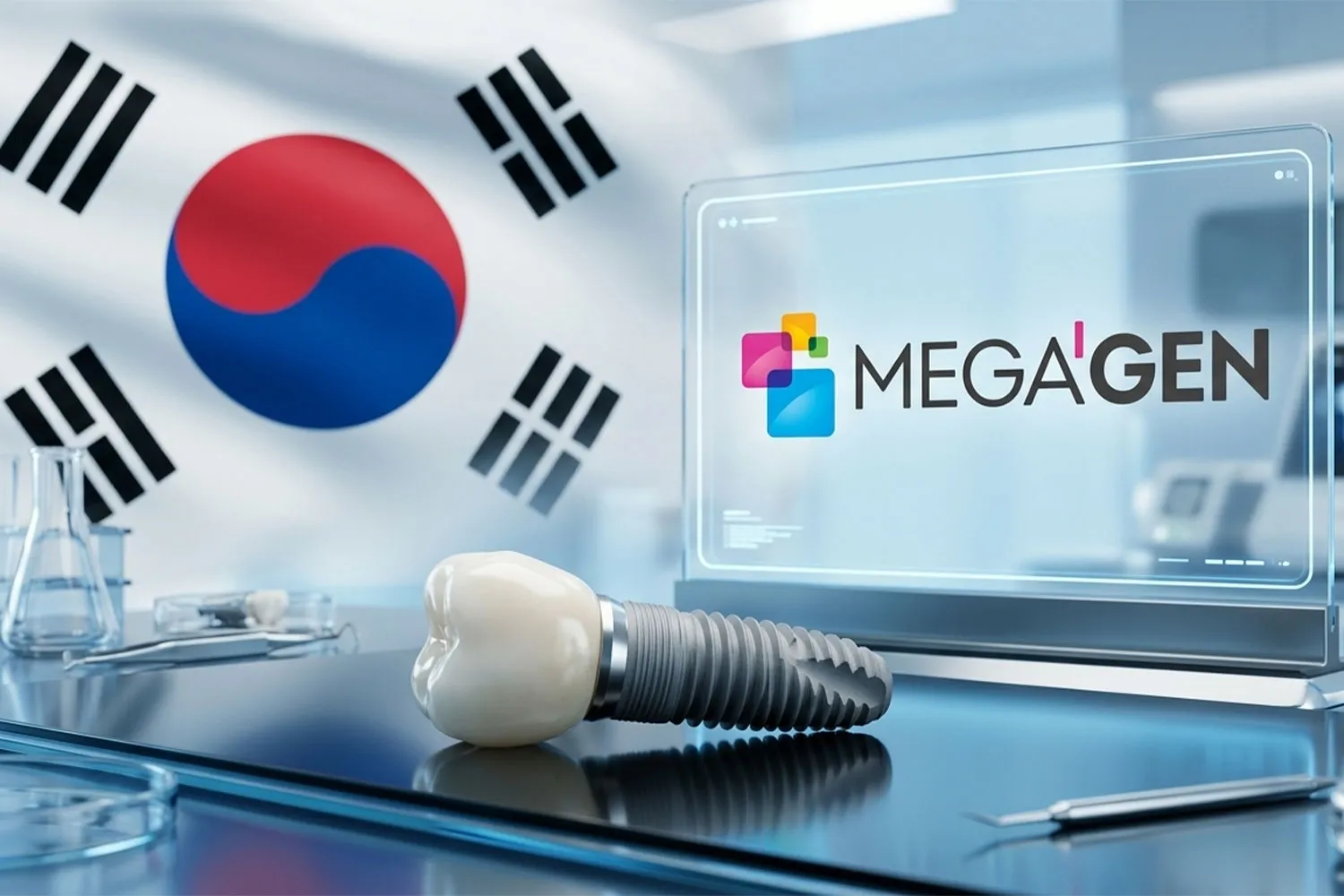 ایمپلنت کرهای مگاژن megagen implant