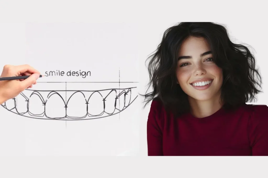 اصلاح طرح لبخند و طراحی لبخند smile design