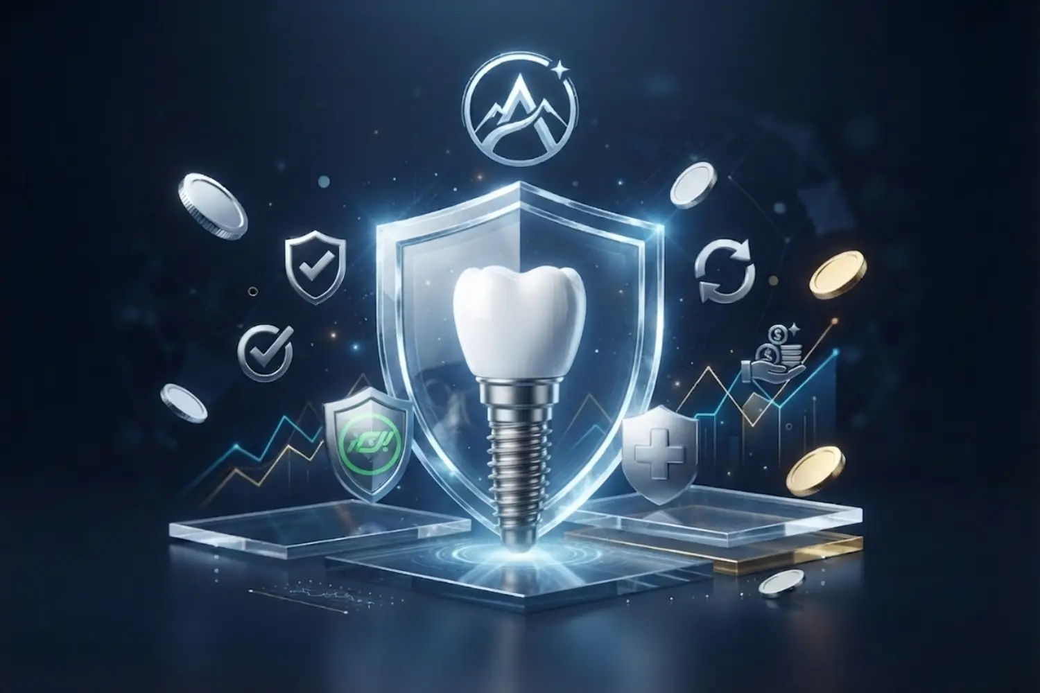 هزینه ایملپنت با بیمه البرز Dental implants with Alborz Insurance