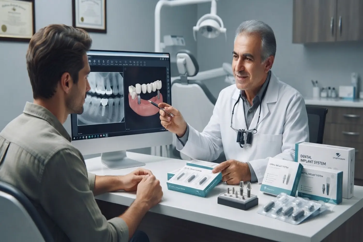 ایمپلنت یا بریج Implant or bridge