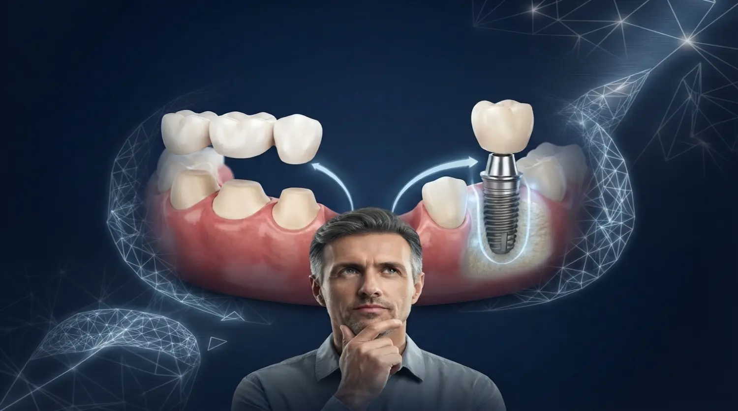 ایمپلنت بهتره یا بریج