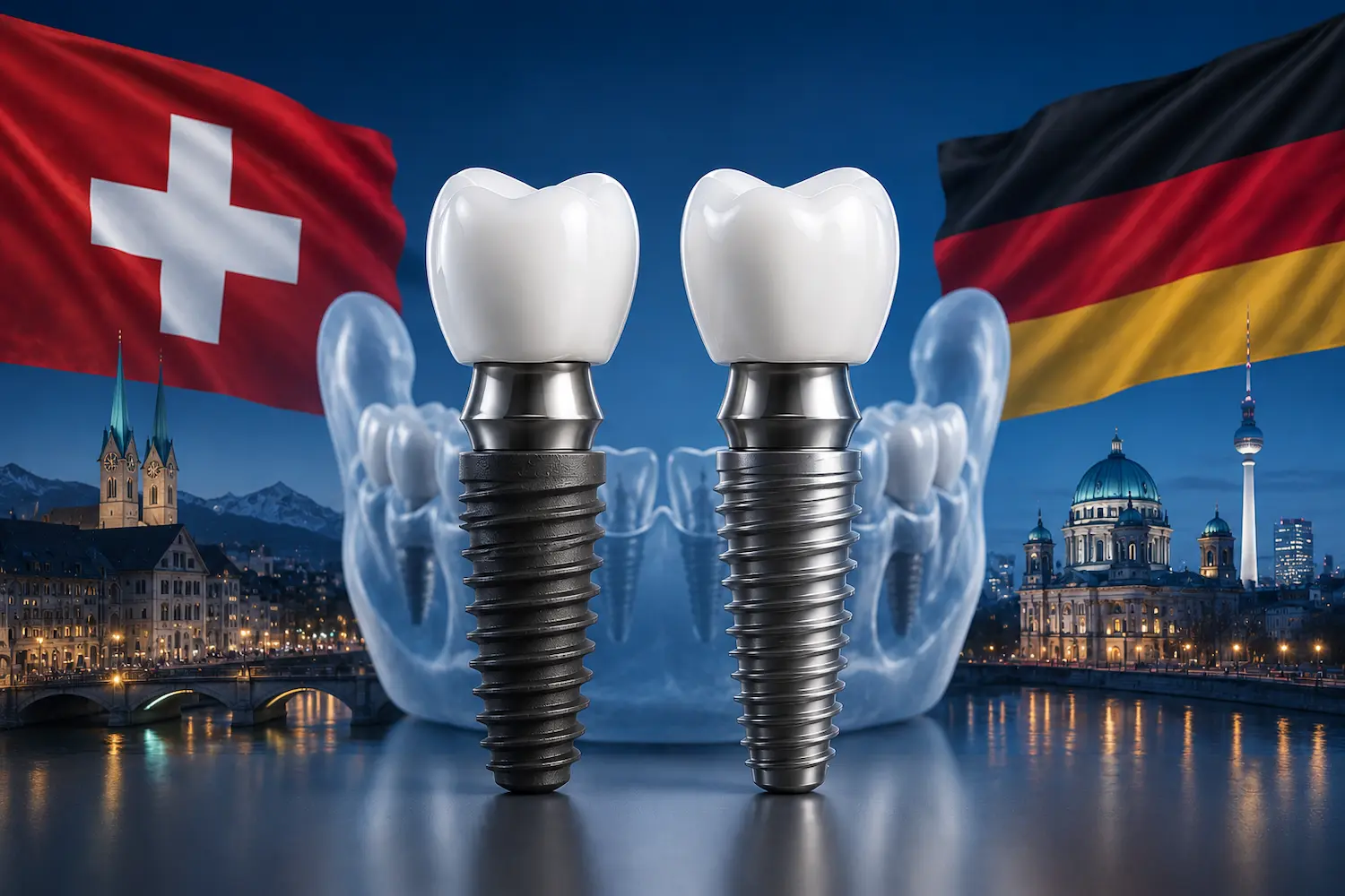 ایمپلنت سوئیسی یا آلمانی impalnt germany vs switzerland