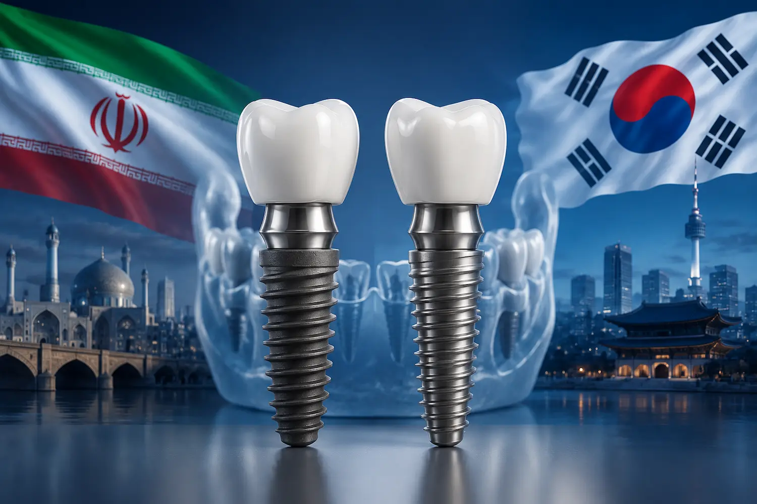 ایمپلنت کره ای یا ایرانی korean or Iranian implants