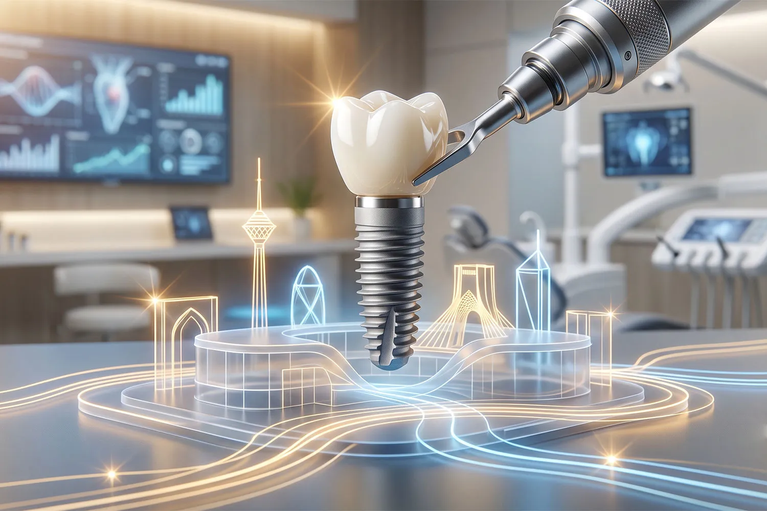 بهترین متخصص و مرکز ایمپلنت جنوب تهران south tehran best implant center