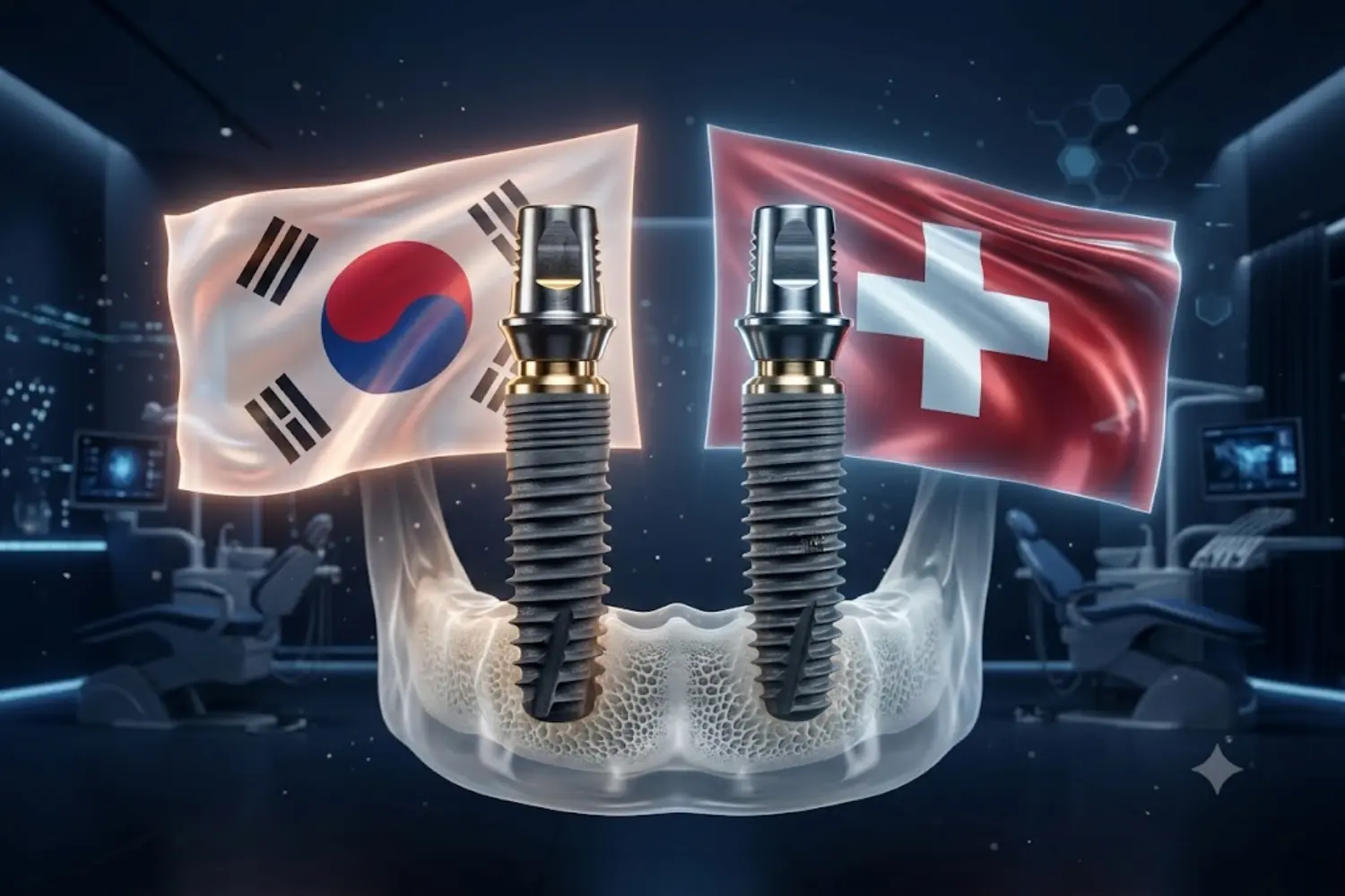 ایمپلنت کره ای یا سوئیسی swees or korean implants