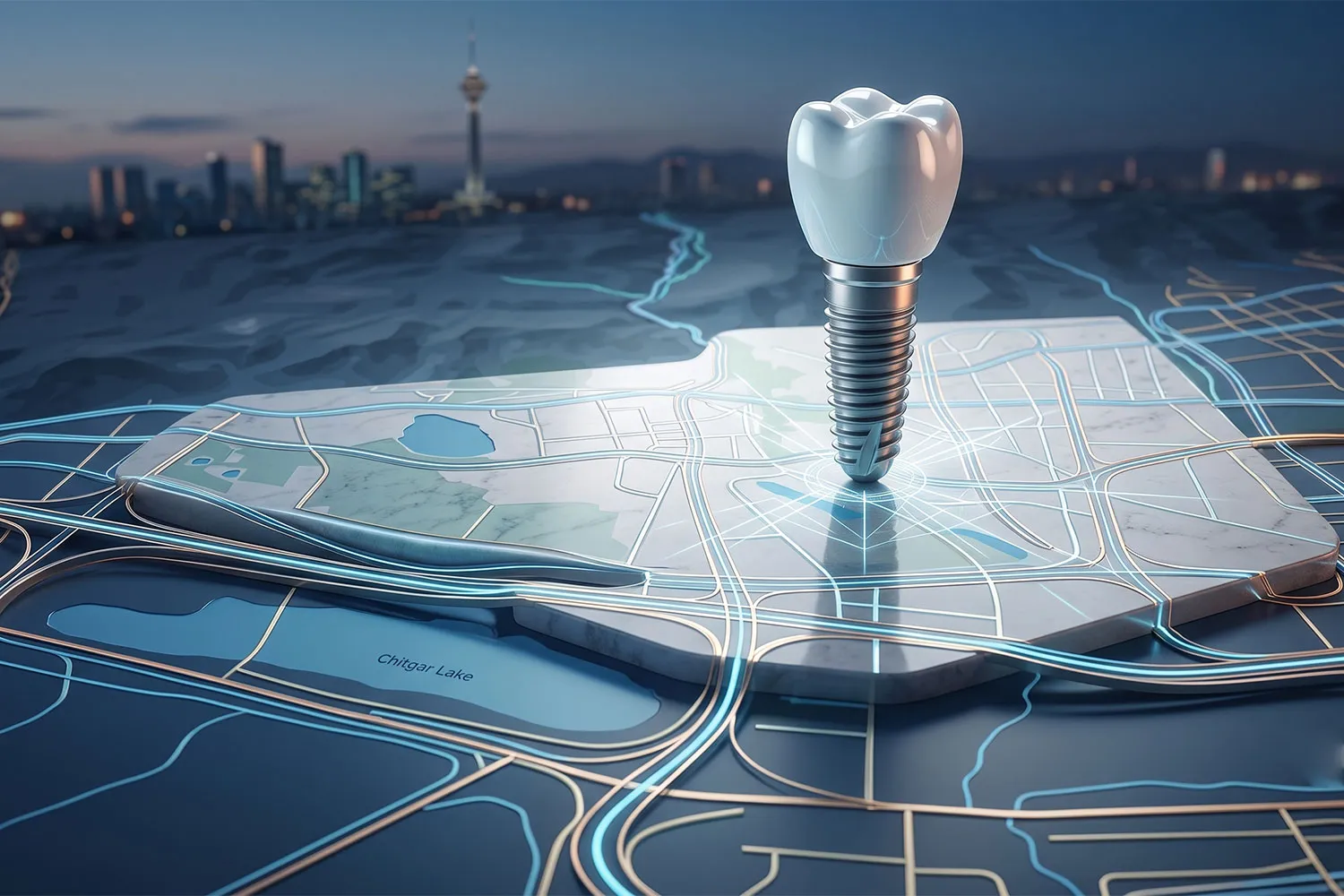 بهترین مرکز و متخصصان ایمپلنت غرب تهران west tehran best implant center
